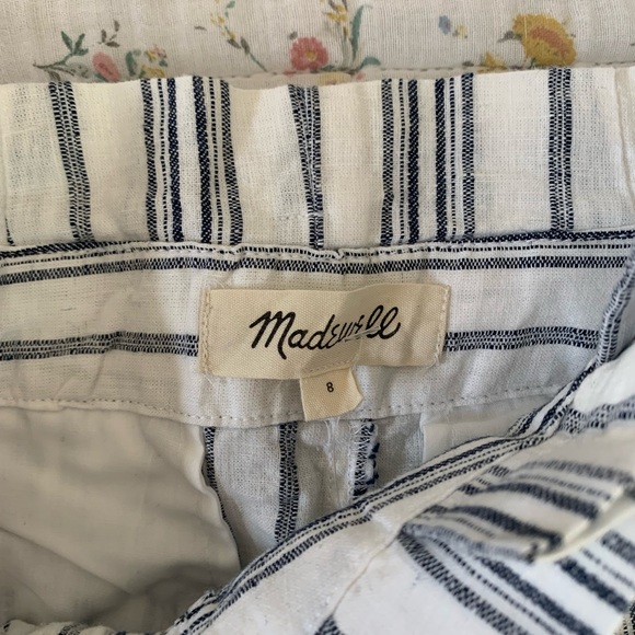 Madewell Cropped Paper Bag Pants NWT - Picture 3 of 4